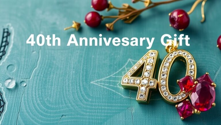 40th Anniversary Gift