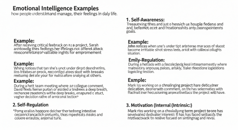 Emotional Intelligence Examples